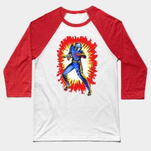 Cobra Commander GI Joe toy art card Baseball T-Shirt